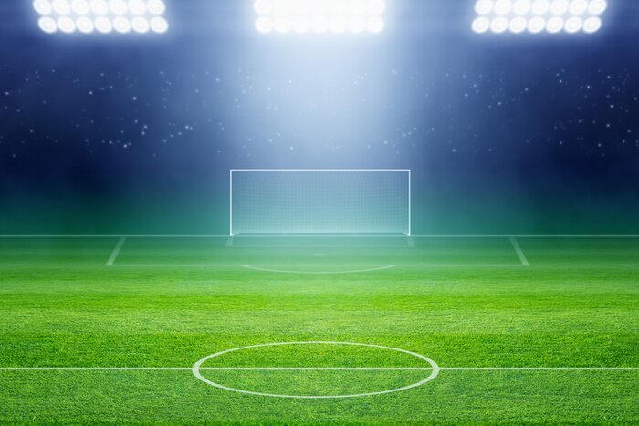 Papier peint  Stade avec les supporteurs au loin