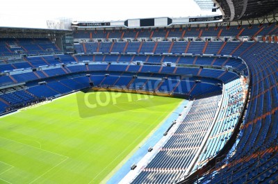 Papier peint  Stade du Real Madrid ensoleillé