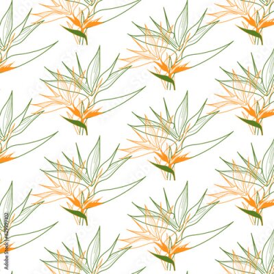 Papier peint  Strelitzia