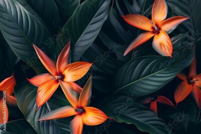 Papier peint  Strelitzia