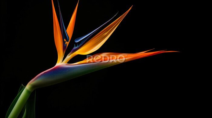 Papier peint  Strelitzia Bird of paradise flower