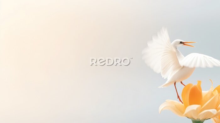 Papier peint  Strelitzia flowers