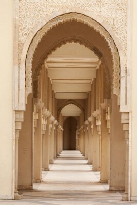 Papier peint  Style colonnes marocain
