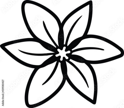 Papier peint  sunflower, sweet pea, statice, stephanotis, strelitzia bird of paradise, star jasmine, snowdrop, scabiosa, flower logo