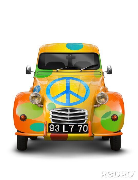 Papier peint  Sur la Route des Vacances Baba Cool,