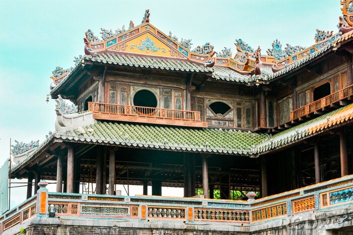Papier peint  Temple asiatique