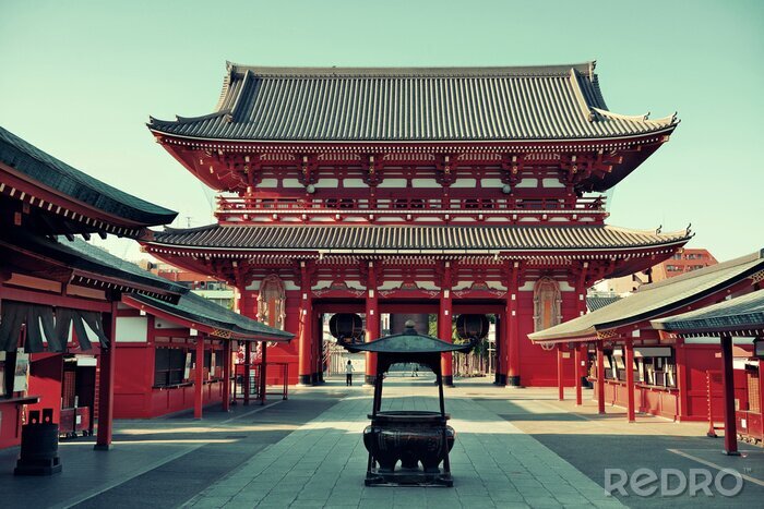 Papier peint  Temple Tokyo