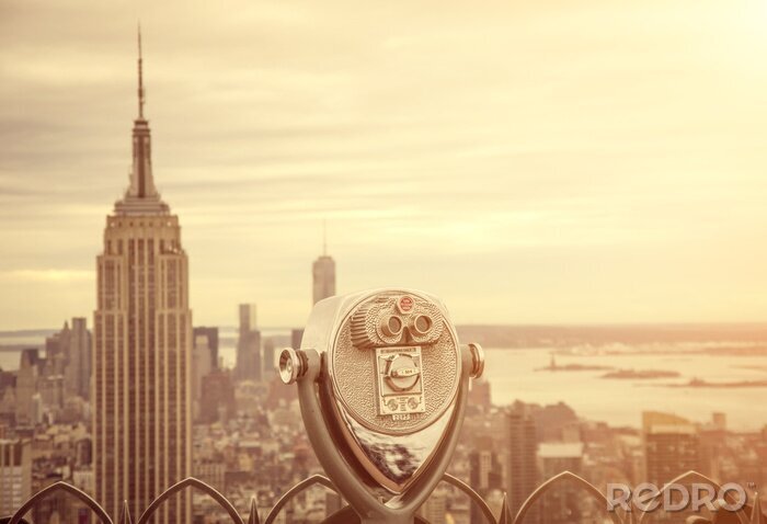 Papier peint  Terrasse panoramique à New York