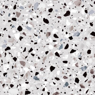 Terrazzo monochrome