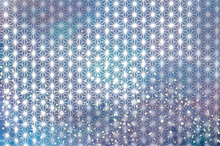 Papier peint  Texture avec ornement sashiko