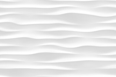 Papier peint  Texture blanche des vagues 3d