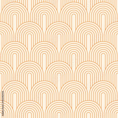 Papier peint  Texture bohème orange