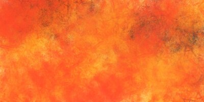 Papier peint  Texture d'aura orange aquarelle