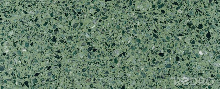 Papier peint  Texture de pierre terrazzo en vert