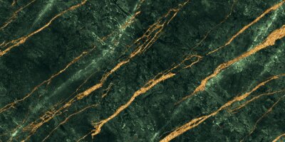 Papier peint  Texture marbrée verte 3D