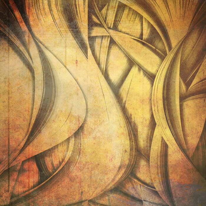 Papier peint  Texture vieillie aux tonalités chaudes