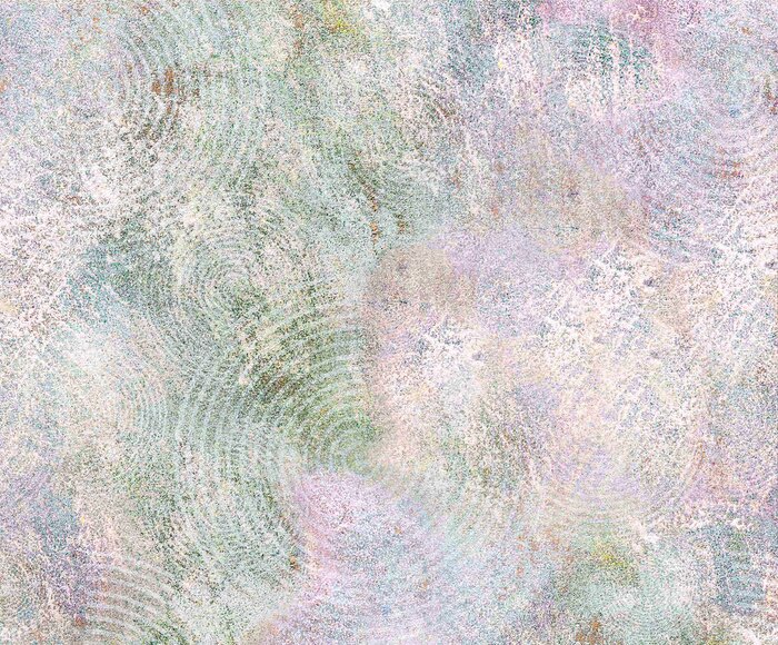 Papier peint  Textures rondes sur le mur