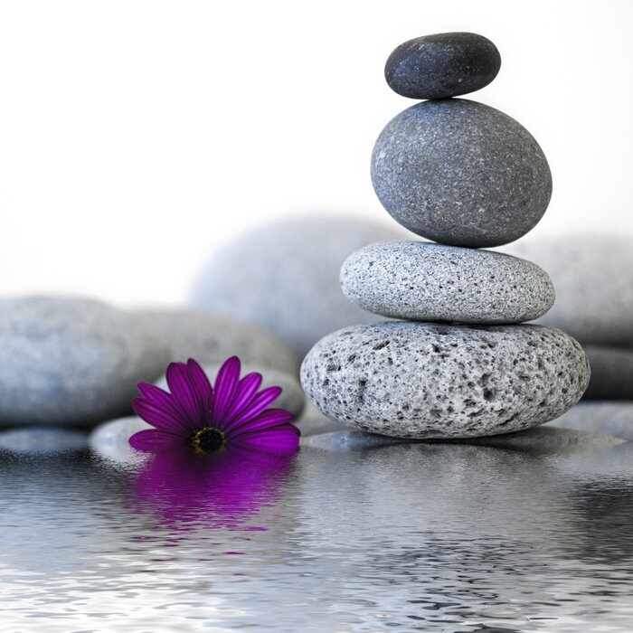 Papier peint  Tour de pierre