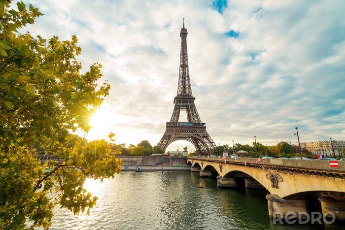 Papier peint  Tour Eiffel à Paris
