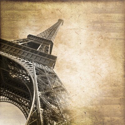 Tour Eiffel cru, format carré