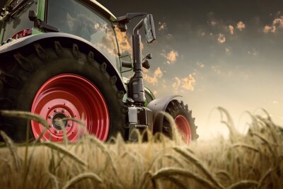 Papier peint  Tracteur