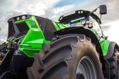 Papier peint  Tracteur moderne