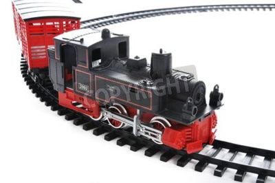 Papier peint  Train jouet locomotive
