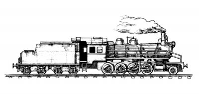 train vintage