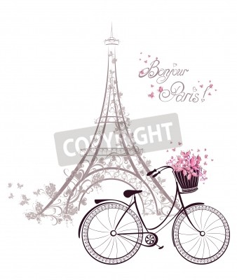 Papier peint  Traverser la capitale à vélo