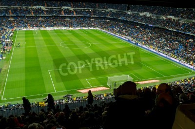 Papier peint  Tribunes sportives en hiver