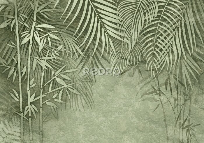 Papier peint  Tropical wallpaper