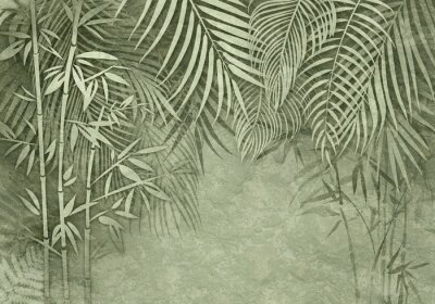 Papier peint  Tropical wallpaper