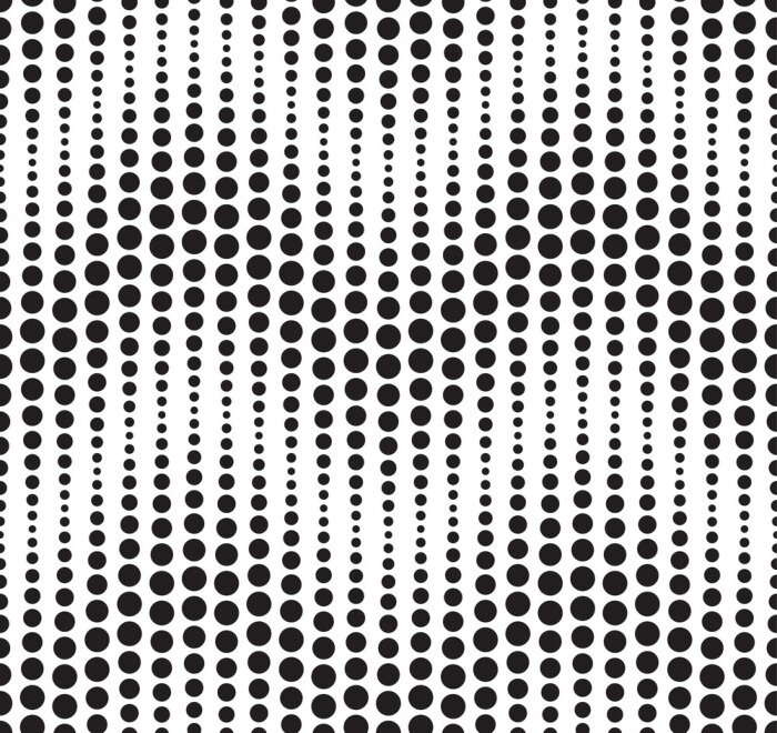 Papier peint  Trous géométriques dans le papier