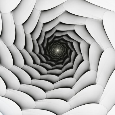 Papier peint  Tunnel 3D fractales