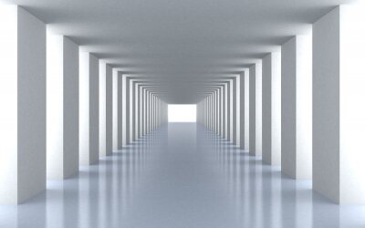Papier peint  Tunnel moderne et minimaliste