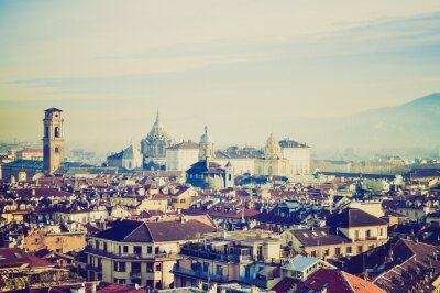 Turin vue look rétro