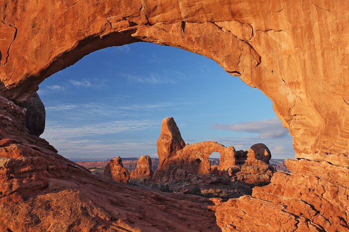 Papier peint  Turrent Arch à Arches National Park
