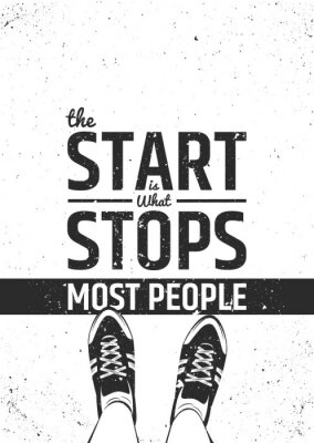 Un dicton inspirant sur le début de la route