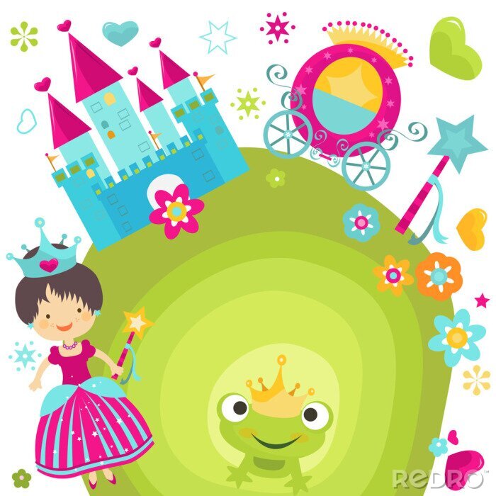 Papier peint  Un fabuleux monde de conte de fées