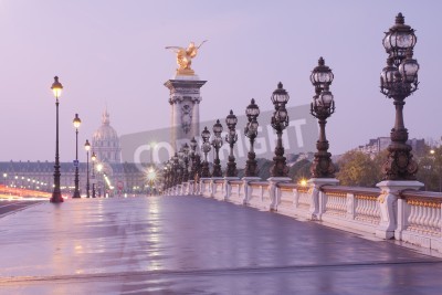 Papier peint  Un pont à Paris