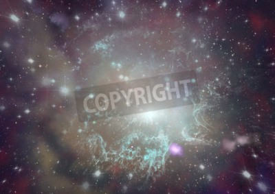 Papier peint  Un univers coloré