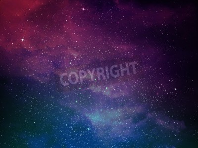 Papier peint  Un univers plein d'étoiles