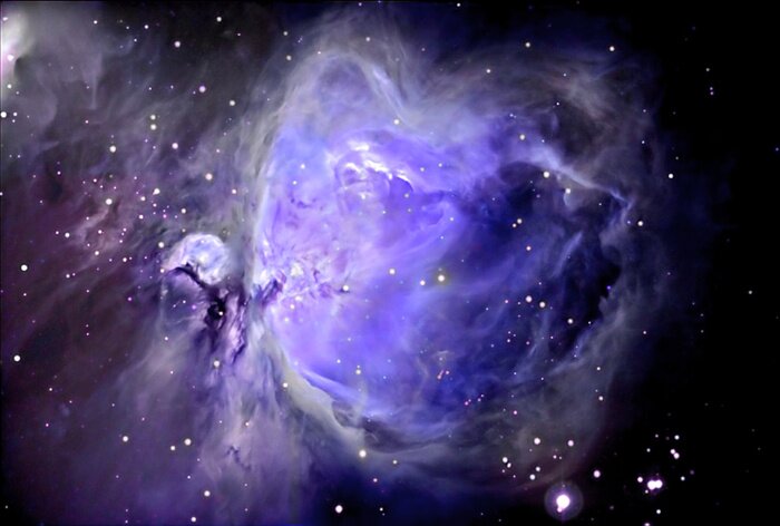 Papier peint  Une galaxie d'encre