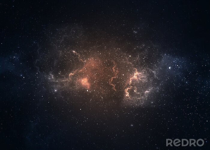 Papier peint  Une galaxie scintillante