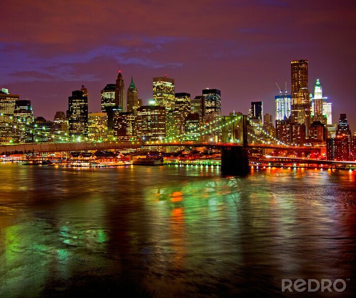Papier peint  Une nuit à Brooklyn