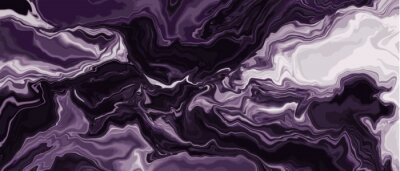 Une surface abstraite ressemblant à du marbre violet