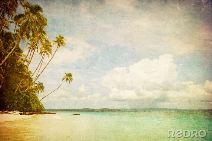 Papier peint  Vacances sur une plage tropicale