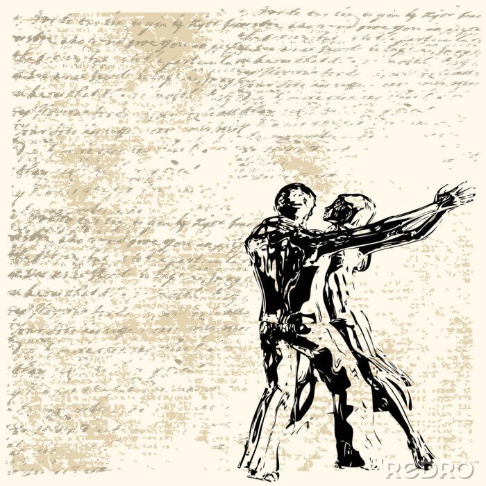 Papier peint  Variation danse sportive