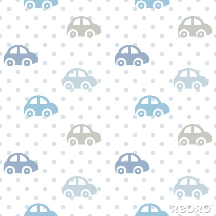 Papier peint  vecteur de couleur sans soudure enfants