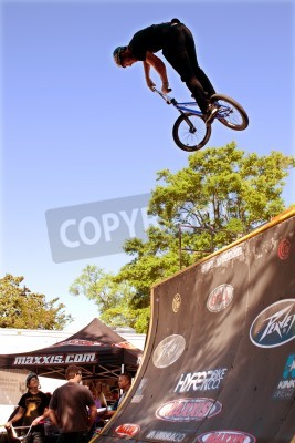 Papier peint  Vélo BMX et skatepark